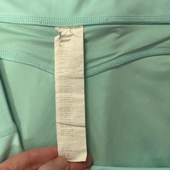 Fabletics Yitty Plus Size Oasis PureLuxe High-Waisted Twist 7/8 Legging 4X - Picture 7 of 7